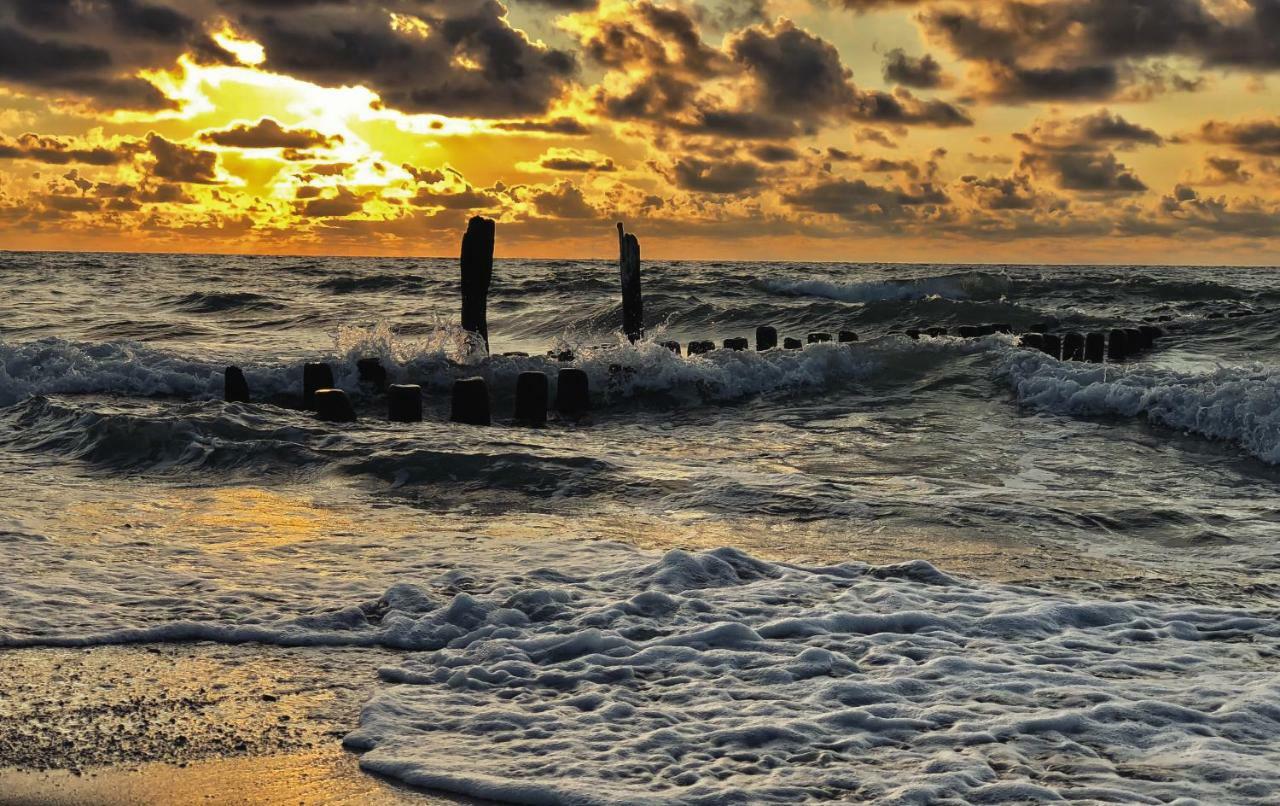 Pod Debami Wicie- Domki Drewniane Nad Morzem Wicie  Buitenkant foto