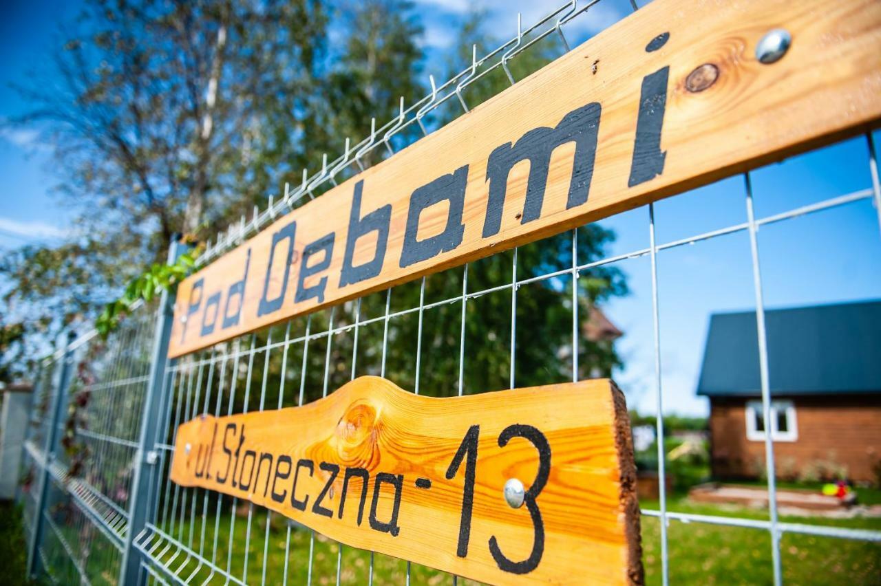 Pod Debami Wicie- Domki Drewniane Nad Morzem Wicie  Buitenkant foto